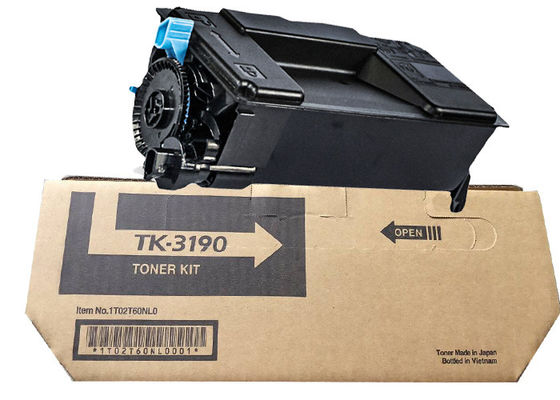 High Capacity 25K Black Kyocera Toner Cartridges TK-3190 / 1T02T60NL0