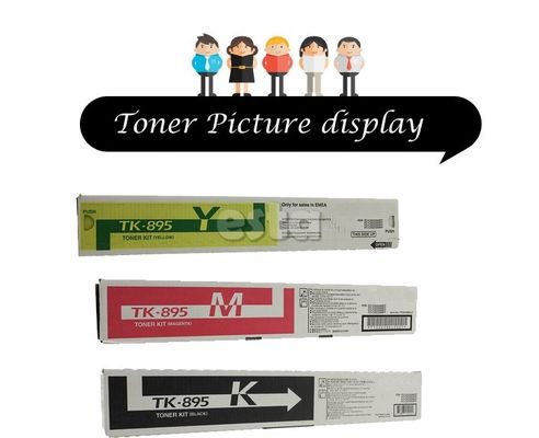 TK895  C / M / Y / K Laser Toner Cartridges FS - C 8020 - 8025 - 8520 - 8525