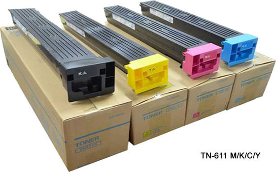 TN 611 Konica Minolta Toner C 6501 / C 6500 / C652 / C 650 For Photo Copies Machine