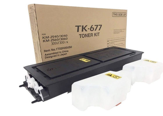 TK677 Kyocera Toner Cartridges For KM - 2540 / 3040 / 2560 / 3060 / 300i Photocopy Machine