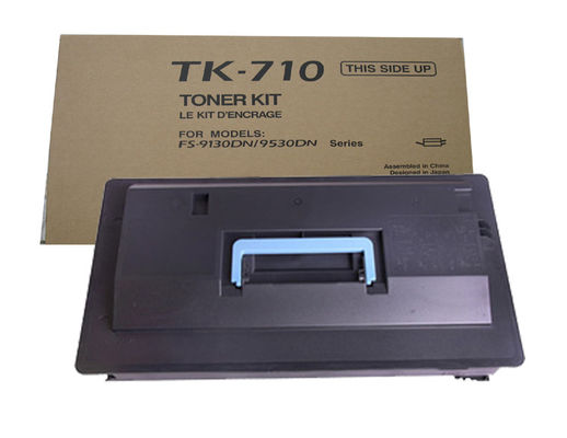 Black Laser Kyocera FS - 9130DN Toner Cartridges TK710 for FS - 9130DN / 9530DN