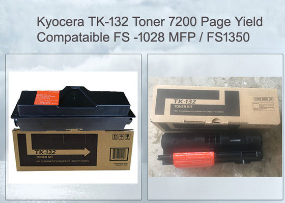 Compatible Tk-132 Tk132 Black Toner For Kyocera Mita Fs-1028mfp Fs-1300d Fs-1350