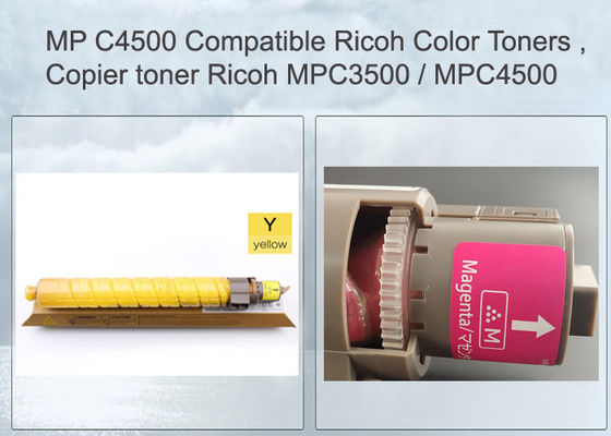 Compatible Aficio MP C4500 Ricoh Toner Cartridge Yellow 888605