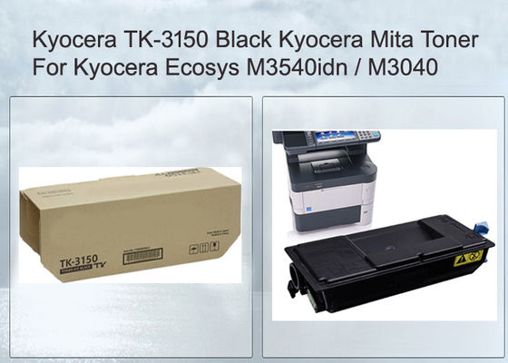 Kyocera Printer Toner Cartridge Black TK3150 14.5K Yield Compatible Kyocera M3540