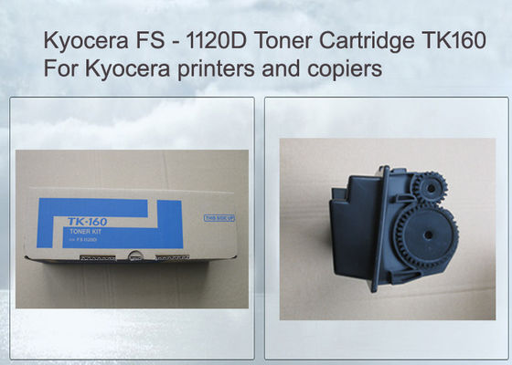 TK160 Kyocera FS1120D Printer Toner Cartridge Black 1T02LY0NLC 2500 Pages