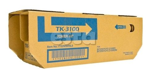 Black Kyocera Toner Cartridges TK-3100 for Kyocera M3040DN Toner / M3540DN