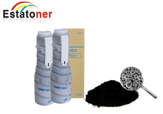 Black TN 211 Refill Toner Cartridge , Consumable toner For Bizhub  282 and 222