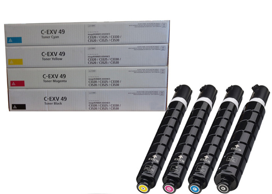 Compatible Canon C-EXV49 CMYK Multipack IR-C3520i Copier Toner Cartridges