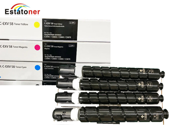 C-EXV58 Copier Toner for imageRUNNER ADVANCE DX C5800 Series Black 71000 pages