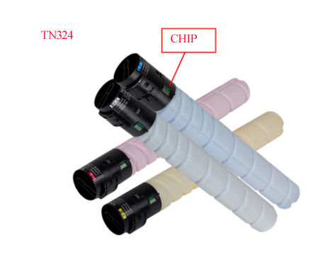 Compatible Konica TN324 CMYK Color Laser Toner Set for BH C258 C308 C368