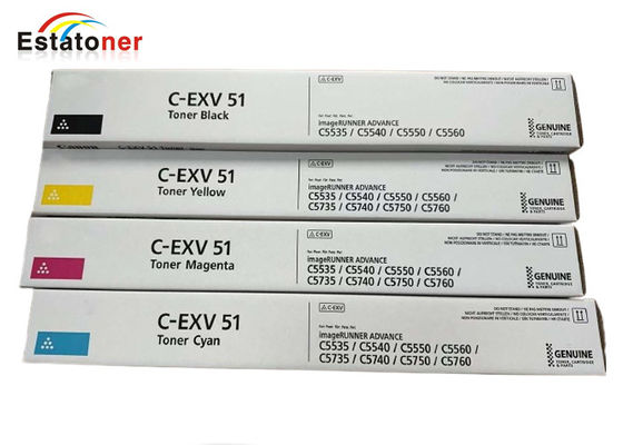High Yield Canon NPG-71 C-EXV51 Printer Toner cartridge Set for ImageRunner Series