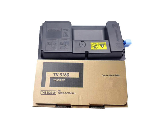 Original Kyocera Toner Cartridges TK - 3160 Black Toner For Ecosys P3045dn - 12.5k