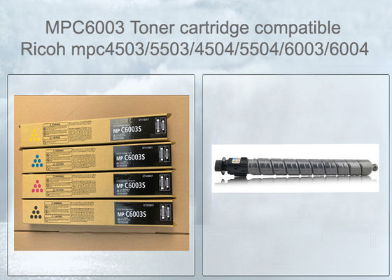 Mp C6003 Cymk Printer Toner Cartridge Compatible For Mpc4503 With Chip