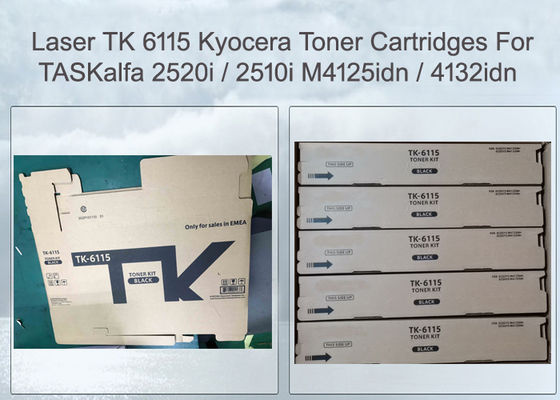 Compatible Kyocera Ecosys M4125 Toner Black TK6115 Newest Model