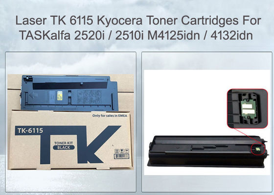 TK6115 Printer Oem Laser Toner Cartridge Black Color For ECOSYS M4132idn