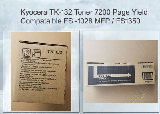 Kyocera TK-132 Copier Toner Cartridge Black Laser - 7200 Pages / 1 Each