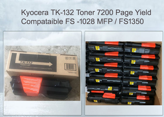 Compatible Tk-132 Tk132 Black Toner For Kyocera Mita Fs-1028mfp Fs-1300d Fs-1350