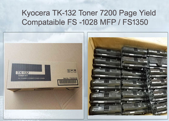 Premium Kyocera Tk-132 Black Toner Cartridge Fits Printers Fs-1300/1350 Easy Installation