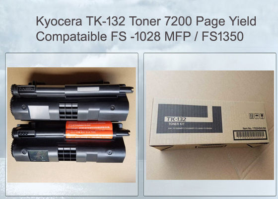 Premium Kyocera Tk-132 Black Toner Cartridge Fits Printers Fs-1300/1350 Easy Installation