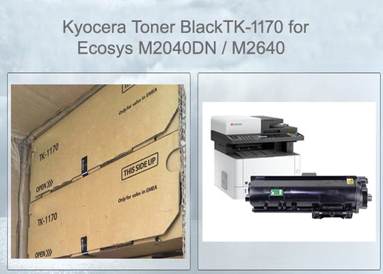 Black TK-1170 Kyocera Toner Cartridge 7200 Pages A4