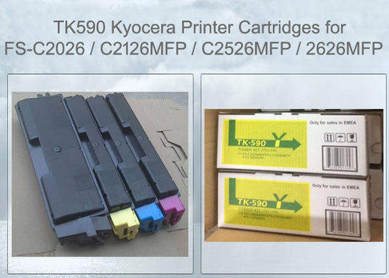 Kyocera FS-C2026MFP Copier Toner Cartridge For Kyocera Mita TK590 CMYK EU Version