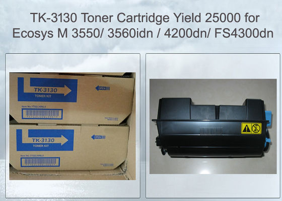 25000 Pages Kyocera Toner Cartridge TK-3130 For ECOSYS M3550idn