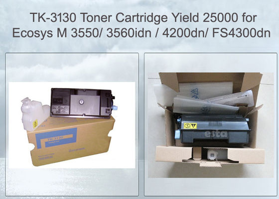 Kyocera Ecosys Toner FS4200 Black Laser TK3130 High Yield 25000P
