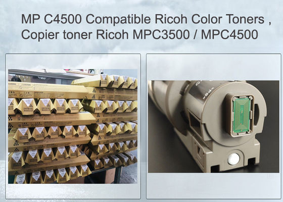 Black Print Toner Cartridge MP C4500 884930 For Ricoh Aficio C4540 / LD445c 23000 Pages