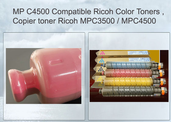 MPC4500 Copier Ricoh Toner Cartridge For Aficio MPC3500 4 Sets