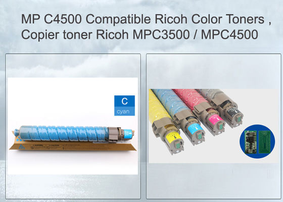 Compatible Ricoh Aficio MP C4500 Color Laser Toner Cyan 888607