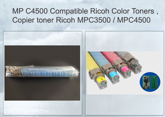 Compatible Ricoh Cyan Printer Toner Cartridge For Use In Ricoh MPC3500 / MPC4500