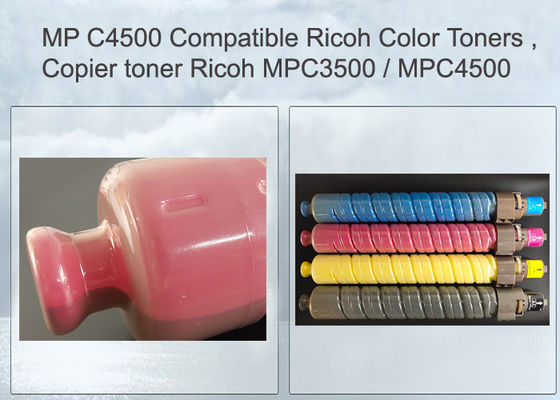 4 Pack Copier Toner Cartridge Compatible Ricoh MPC4500 Toner Cartridge