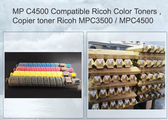 4 Pack Copier Toner Cartridge Compatible Ricoh MPC4500 Toner Cartridge