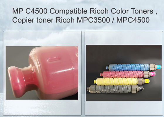 17K Pages Magenta Ricoh Toner Cartridge For Aficio MPC4500 / 3500