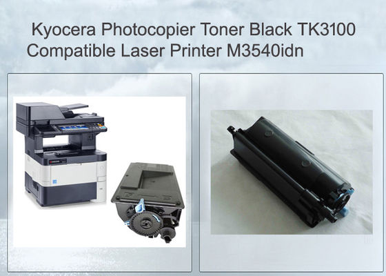 Kyocera Mita Ecosys Toner Kit FS-2100D / 2100DN TK-3100 Black 12500 Sides