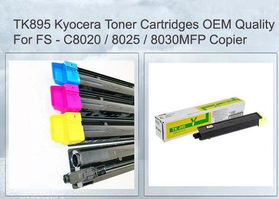 Kyocera Mita TK-895Y Kyocera Toner Cartridge Yellow For FS-C8020 FS-C8025 Compatible