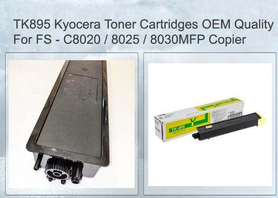 Kyocera TK-895 Premium Quality Color Laser Toner Cartridge Rainbow Pack