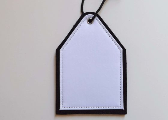 Dye Sublimation Blank Car Freshener Hanger Tag For Personalized Printing